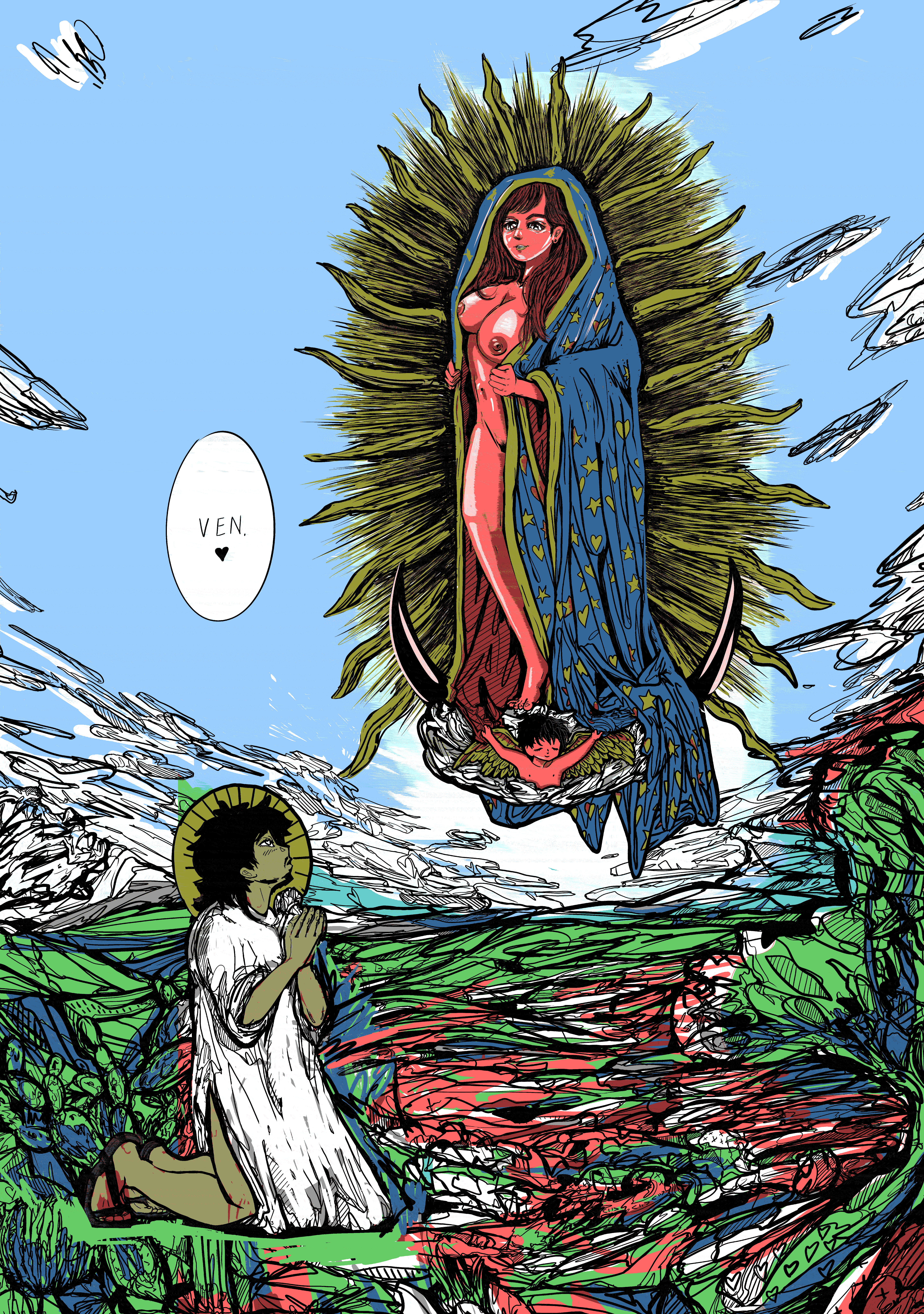 NICAN — obra central de la serie Error del Arte